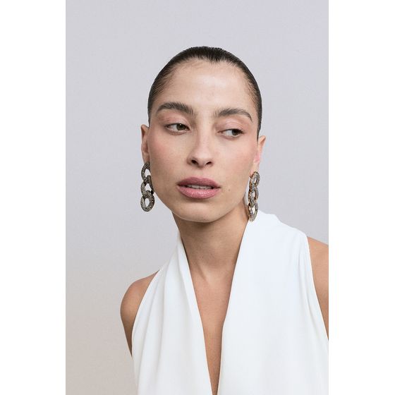 Brinco Light Grume Classics Ouro Vintage